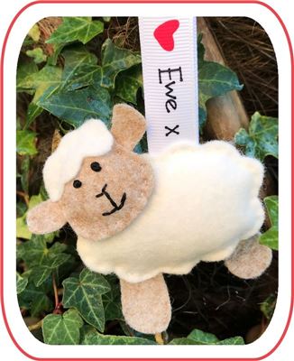 I love Ewe Kit - Sheep White